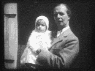 George Grey Wornum (with one of his three children)